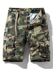 Bernie - Short camouflage multipoches pour homme