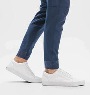 Pantalon Homme - Coupe Slim Ajustée - Tissu Stretch Confortable - Style Élégant