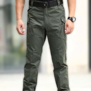 Pantalon Cargo Homme - Coupe Confortable - Tissu Résistant - Multiples Poches Tactiques