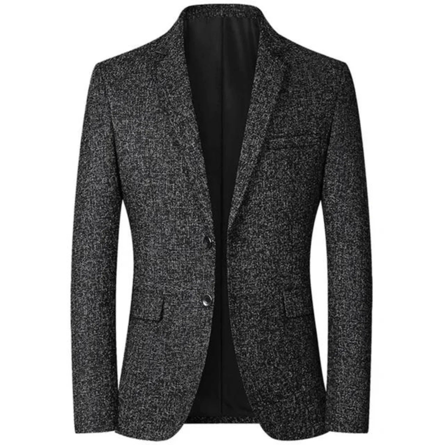 Blazer Homme - Coupe Ajustée - Fermeture 2 Boutons - Poches À Rabat - Entièrement Doublé