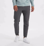 Pantalon Homme - Coupe Slim Ajustée - Tissu Stretch Confortable - Style Élégant