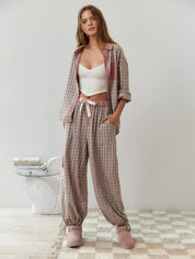 Ensemble confortable de pyjamas classiques - Rochele