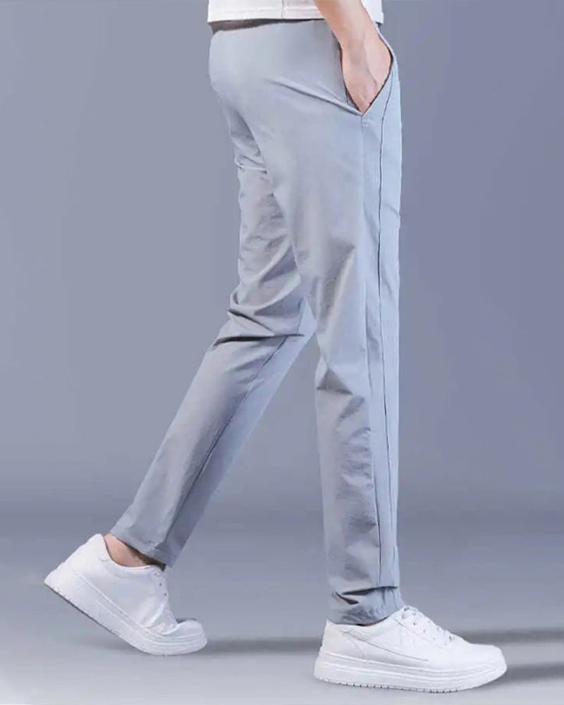 Pantalon Jogger Homme - Taille Élastique avec Cordon - Coupe Ajustée - Confort Respirant