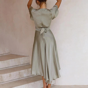 Robe élégante d'été pour femme - Robe féminine chic et confortable