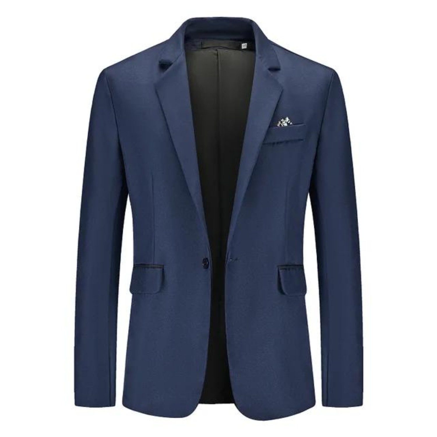 Blazer Homme - Coupe Slim - Fermeture 1 Bouton - Style Élégant Semi-Formel