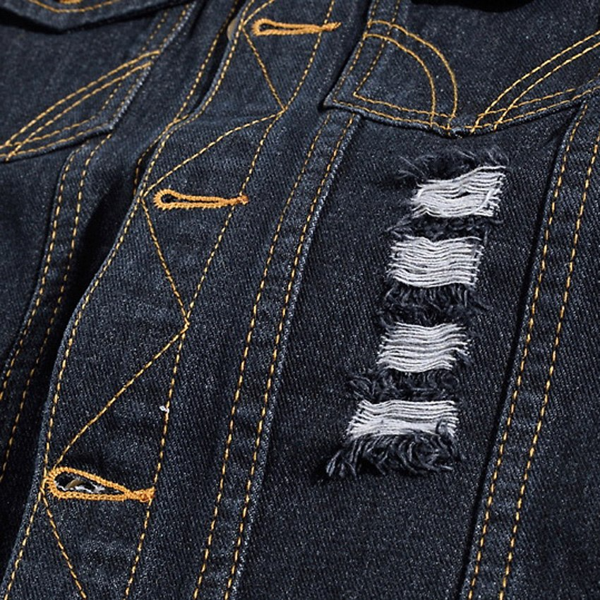 Flores - Gilet en jean élégant pour hommes