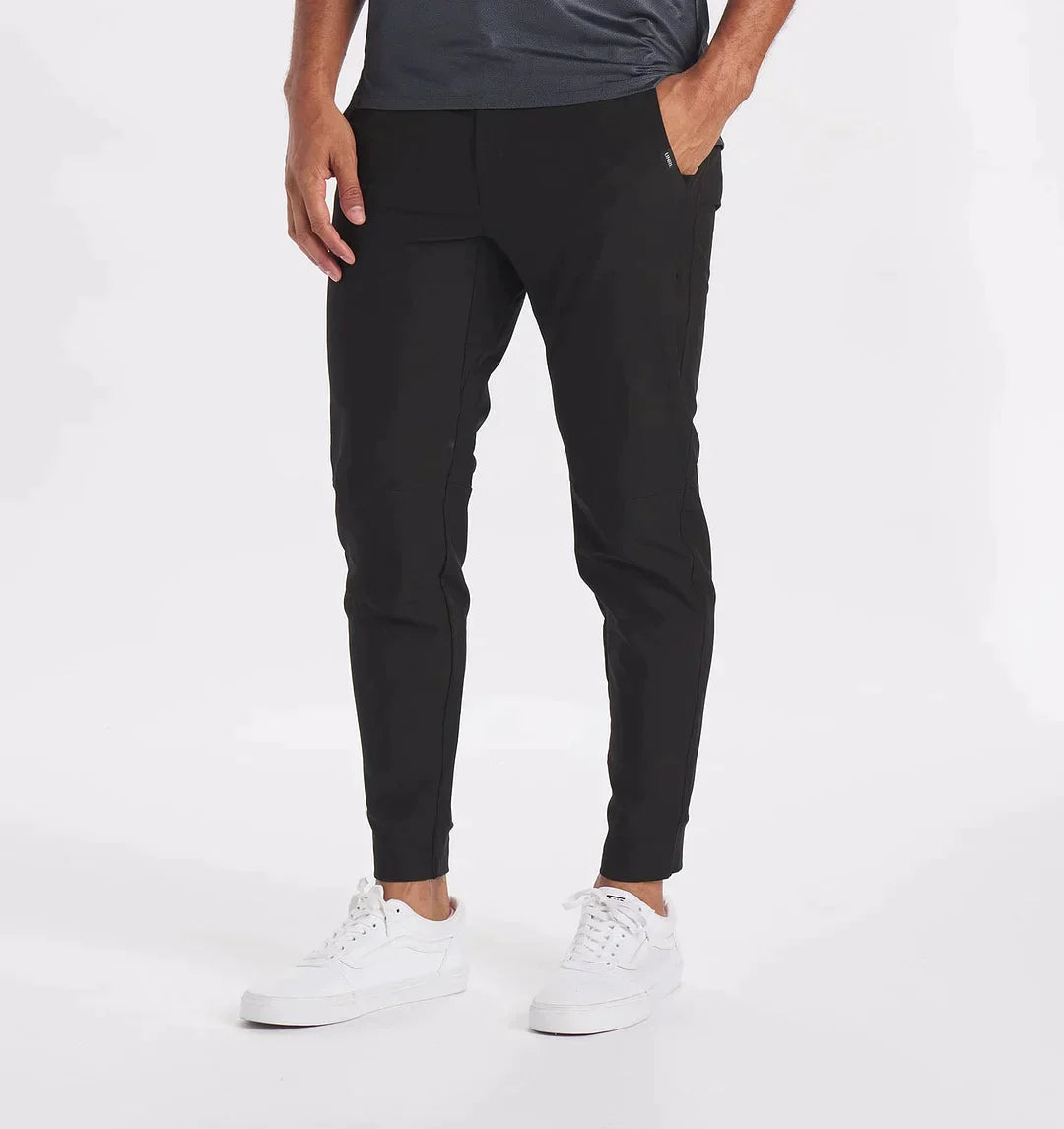 Pantalon Homme - Coupe Slim Ajustée - Tissu Stretch Confortable - Style Élégant