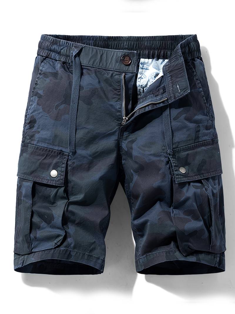 Bernie - Short camouflage multipoches pour homme