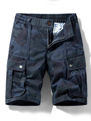 Bernie - Short camouflage multipoches pour homme