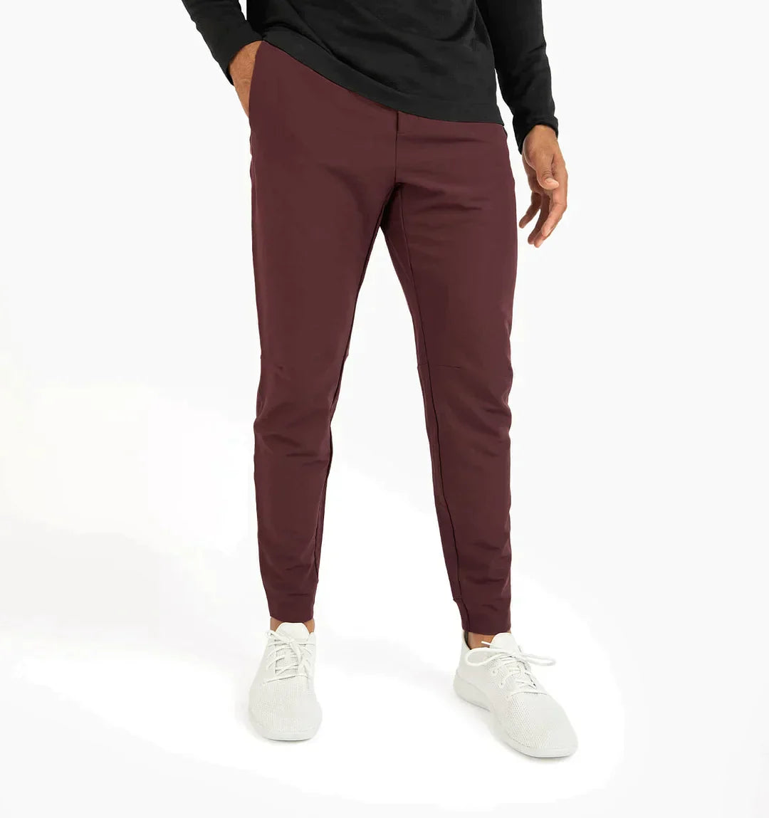 Pantalon Homme - Coupe Slim Ajustée - Tissu Stretch Confortable - Style Élégant