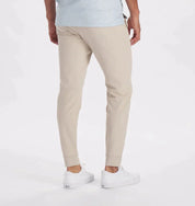 Pantalon Homme - Coupe Slim Ajustée - Tissu Stretch Confortable - Style Élégant