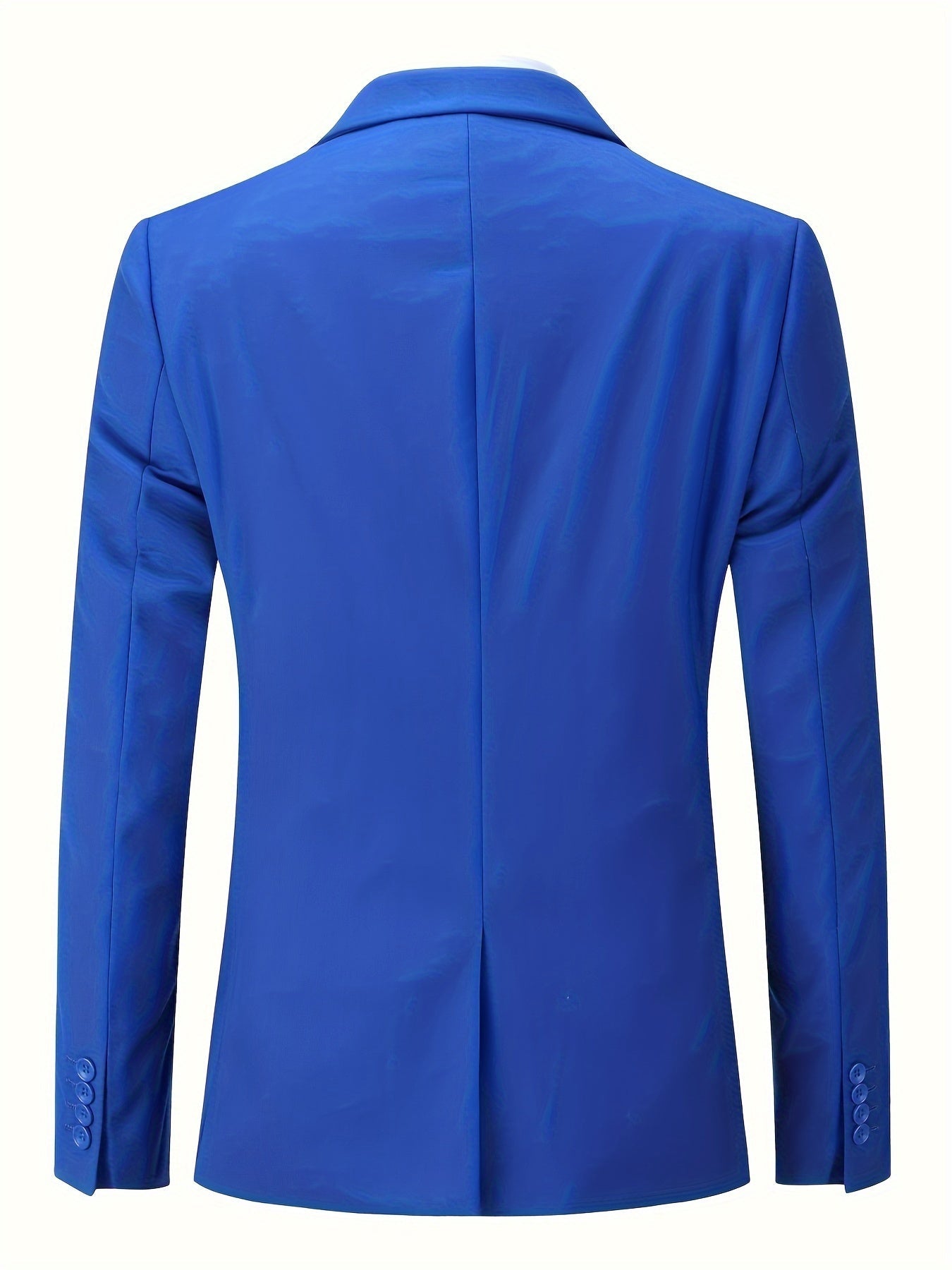 Veste De Smoking Homme - Slim Fit - Col Châle Satiné - Fermeture 1 Bouton Élégante