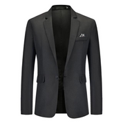 Blazer Homme - Coupe Slim - Fermeture 1 Bouton - Style Élégant Semi-Formel