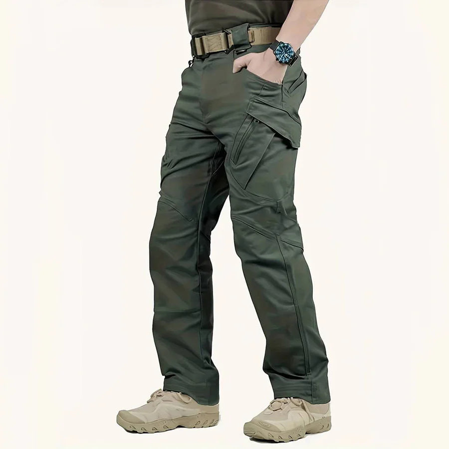 Pantalon cargo homme - Coupe confortable - Multiples poches utilitaires - Style décontracté