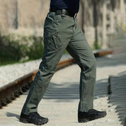 Pantalon cargo homme - Coupe confortable - Multiples poches utilitaires - Style décontracté