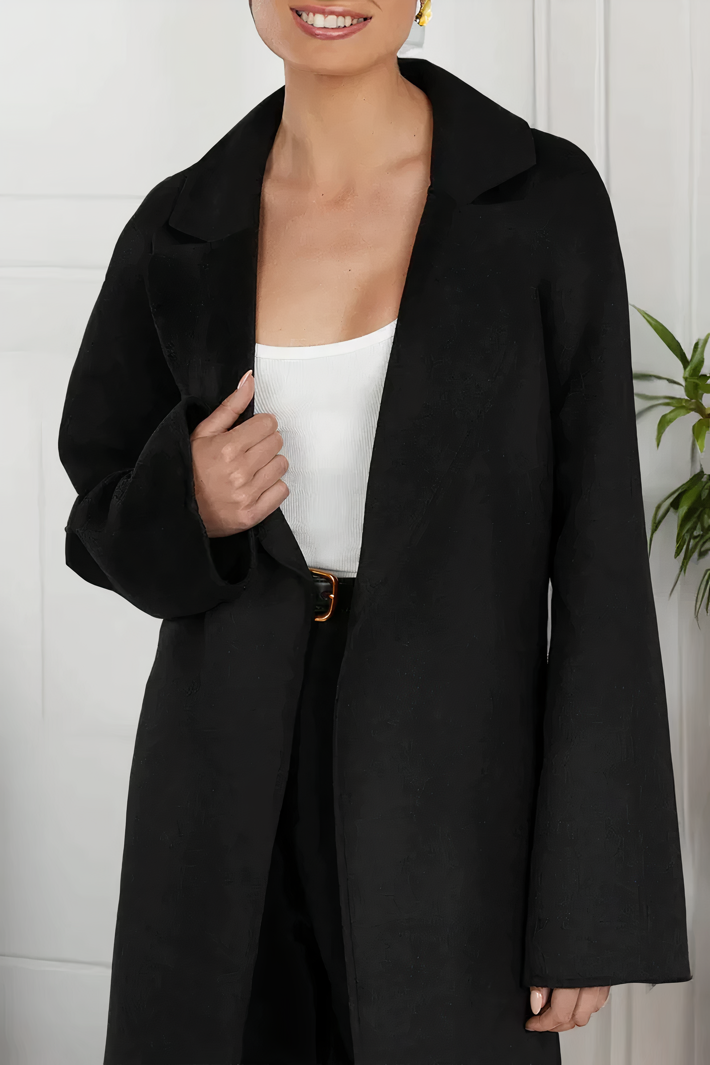 Manteau Long Chic et Élégant - Daffy