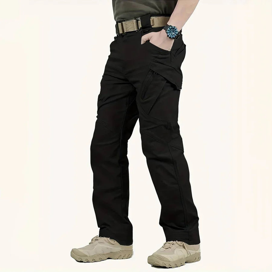 Pantalon cargo homme - Coupe confortable - Multiples poches utilitaires - Style décontracté