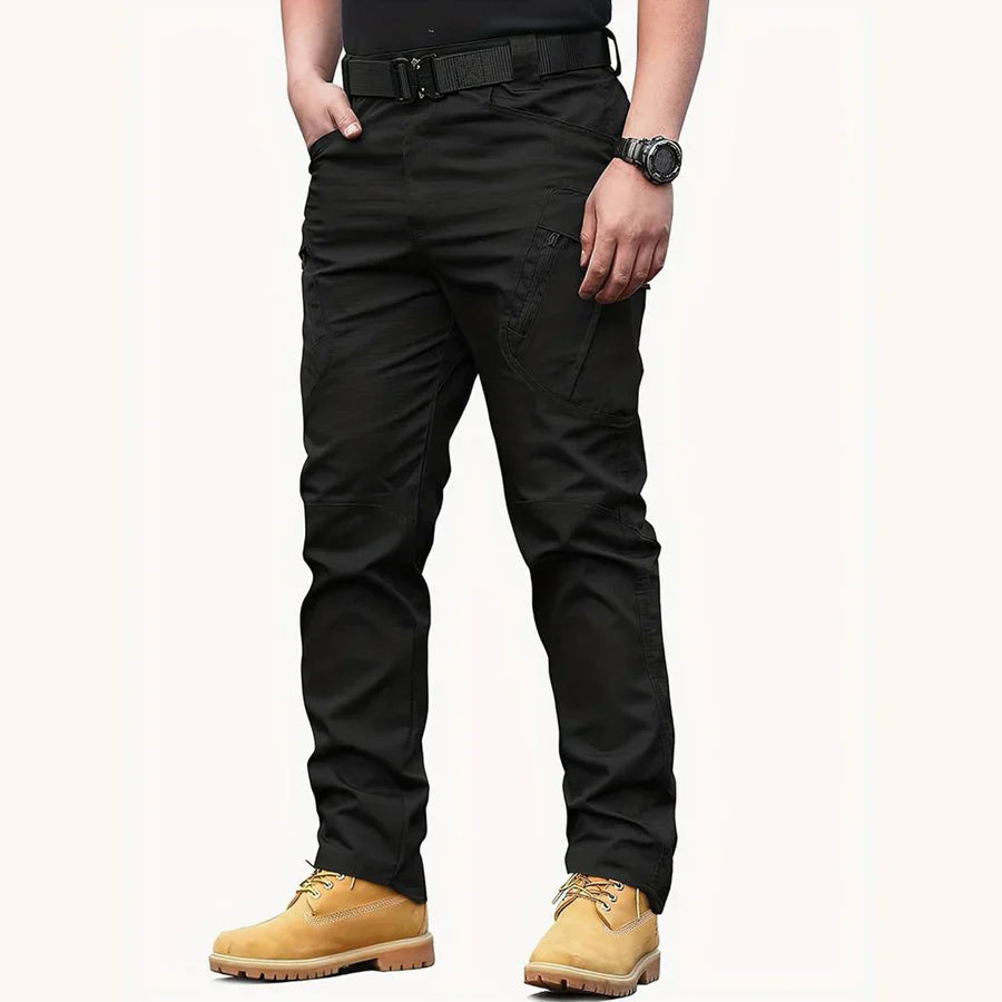 Pantalon cargo homme - Coupe confortable - Multiples poches utilitaires - Style décontracté