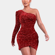 Robe glitter luxe pour femmes - Élégance et style raffiné