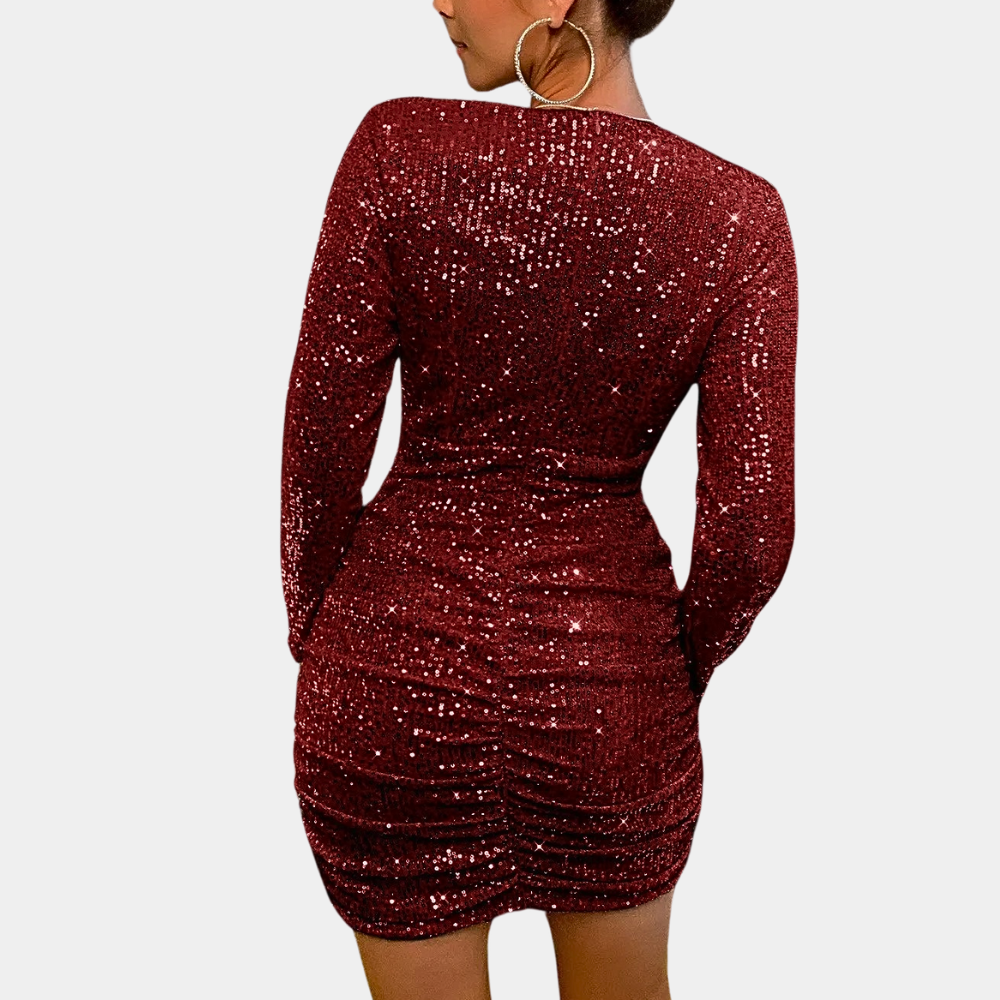 Robe glitter pour femmes - Élégante et festive