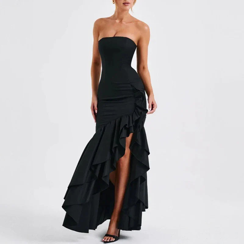 Elegant-Off-Shoulder-Strapless-Ruffles-Long-Dress-Women-Sexy-Backless-_6.webp