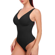 Maillot de Bain Femme - Une Pièce - Encolure Ronde - Bretelles Larges - Coupe Ajustée