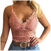 Haut Bralette en dentelle pour femme - Heddie