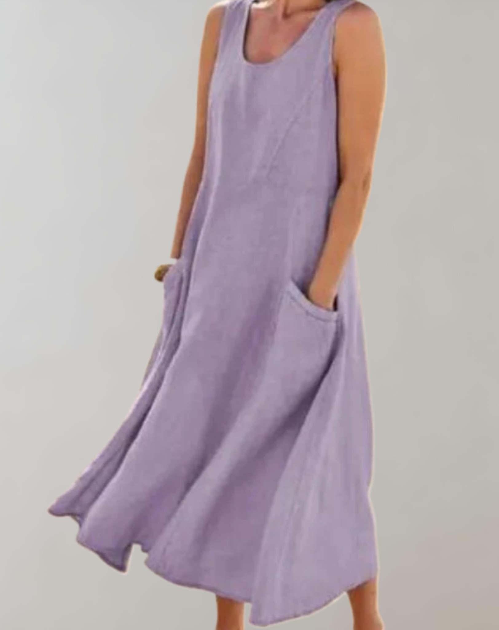 Robe d'été femme avec poche - Robe élégante pour femmes