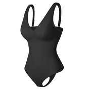 Maillot de Bain Femme - Une Pièce - Encolure Ronde - Bretelles Larges - Coupe Ajustée