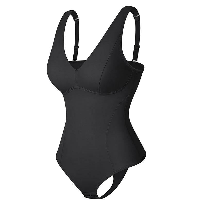 Maillot de Bain Femme - Une Pièce - Encolure Ronde - Bretelles Larges - Coupe Ajustée