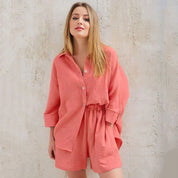 Maisie - Ensemble Terno d'été confortable pour femme avec blazer et short