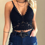 Haut Bralette en dentelle pour femme - Heddie