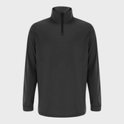 Pull Homme - Col Montant Demi-Zip - Manches Longues - Coupe Ajustée