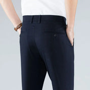 Pantalon Chino Homme - Coupe Droite - 100% Coton Respirant - Style Décontracté