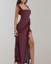 Robe longue élégante pour femme - Parfaite pour l'été - Robe féminine