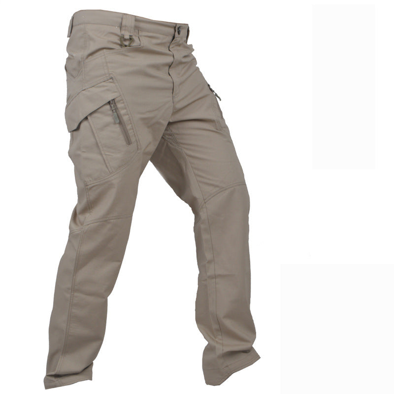 Pantalon Cargo Homme - Coupe Confortable - Tissu Résistant - Multiples Poches Tactiques