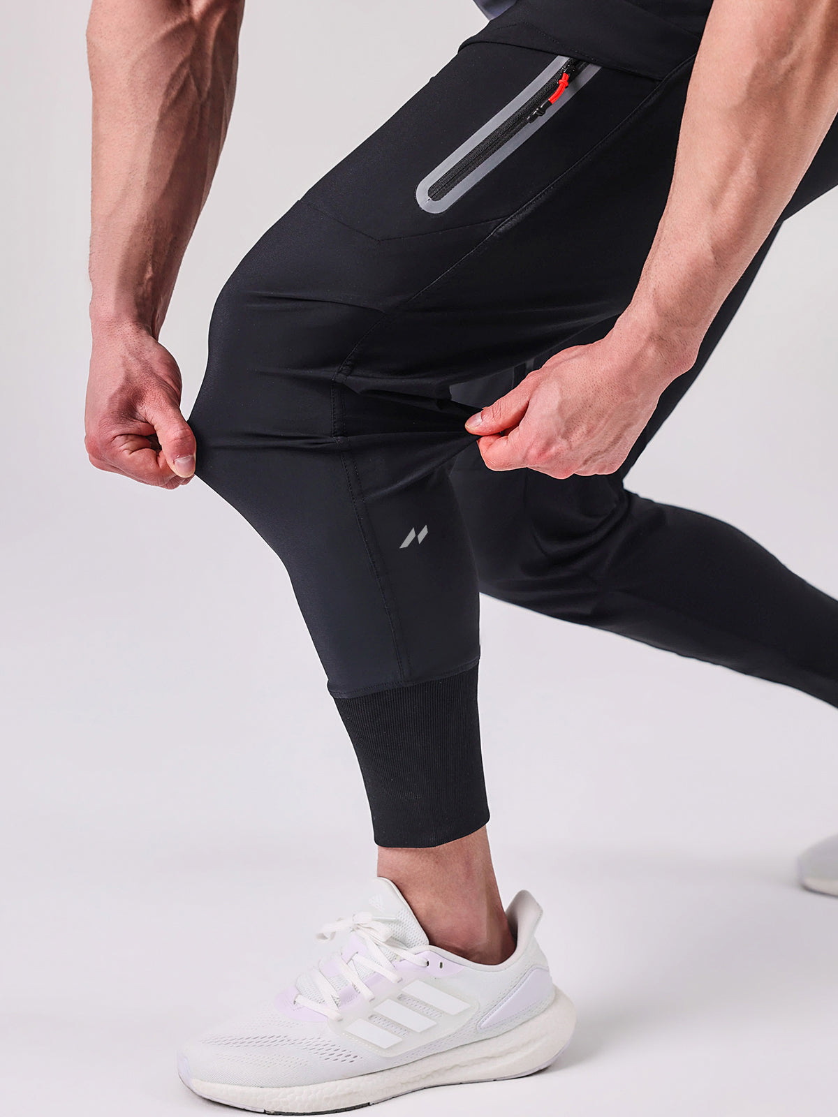 Pantalon Jogger Homme - Taille Élastique avec Cordon - Léger et Confortable - Poches Sécurisées