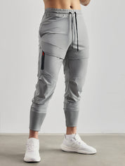 Pantalon Jogger Homme - Taille Élastique avec Cordon - Léger et Confortable - Poches Sécurisées