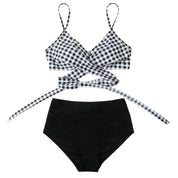 Necy - Ensemble de bikini taille haute pour femme