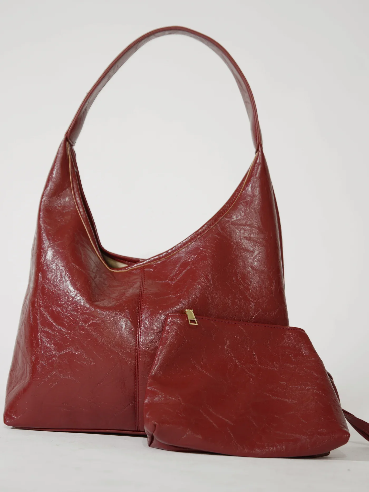 Sac à Main Femme - Cuir Véritable - Design Souple et Élégant - Port Épaule Confortable