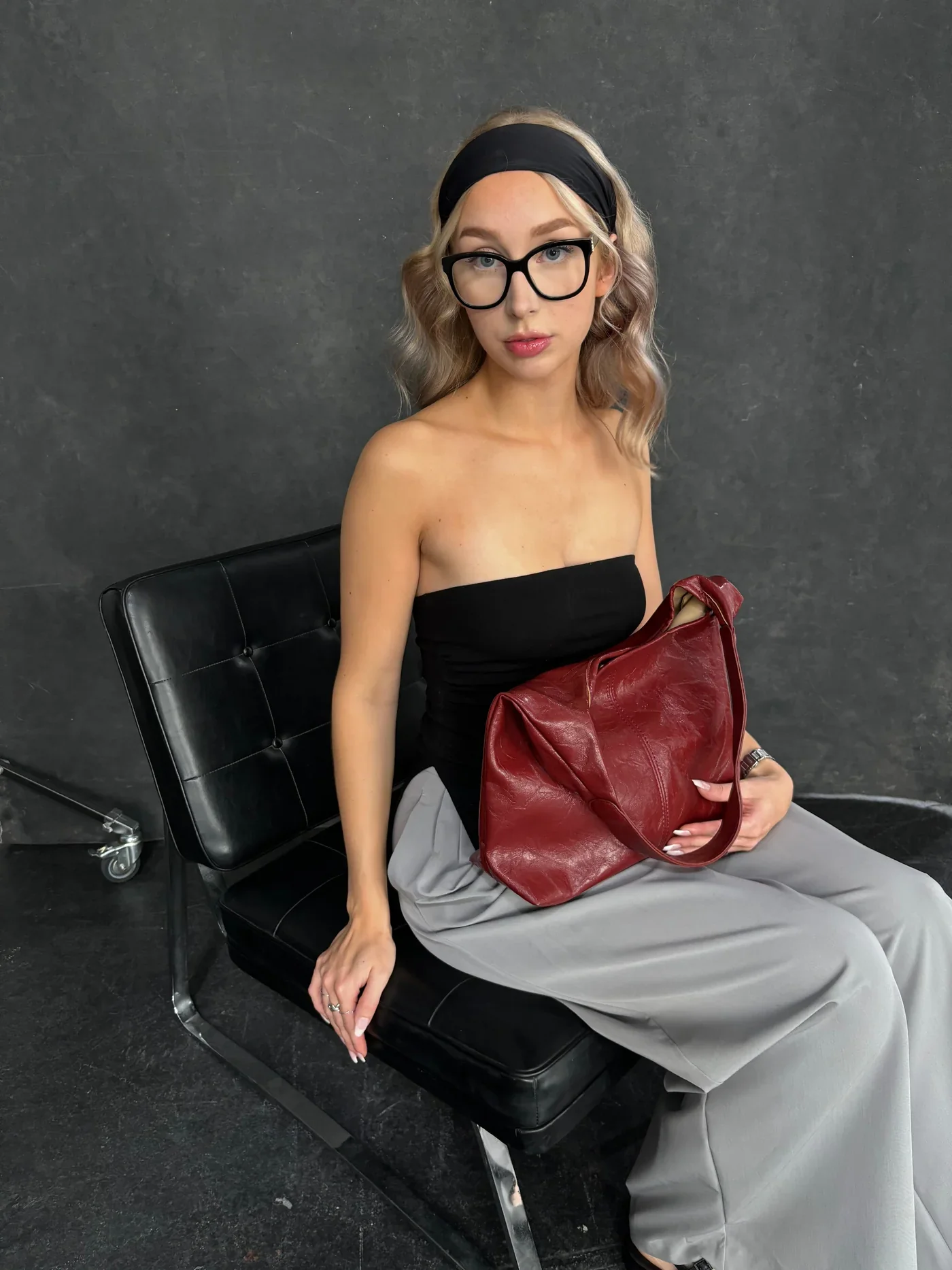 Sac à Main Femme - Cuir Véritable - Design Souple et Élégant - Port Épaule Confortable