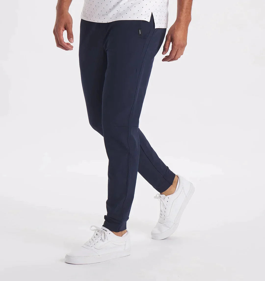 Pantalon Homme - Coupe Slim Ajustée - Tissu Stretch Confortable - Style Élégant