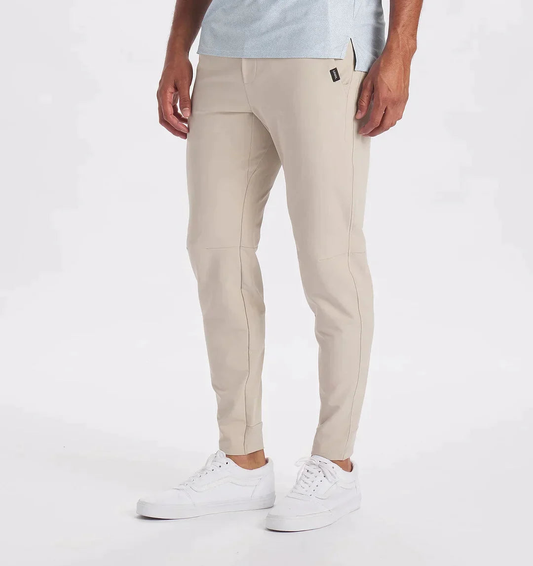 Pantalon Homme - Coupe Slim Ajustée - Tissu Stretch Confortable - Style Élégant