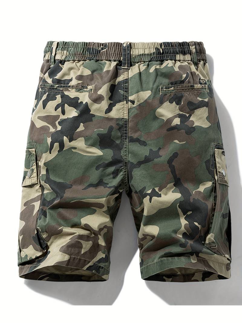 Bernie - Short camouflage multipoches pour homme