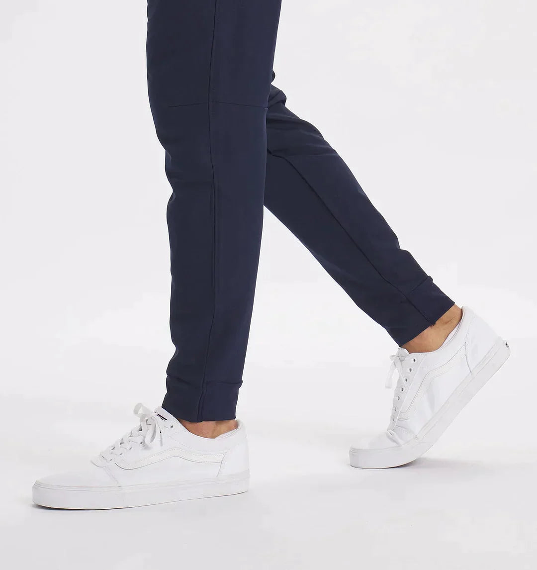 Pantalon Homme - Coupe Slim Ajustée - Tissu Stretch Confortable - Style Élégant