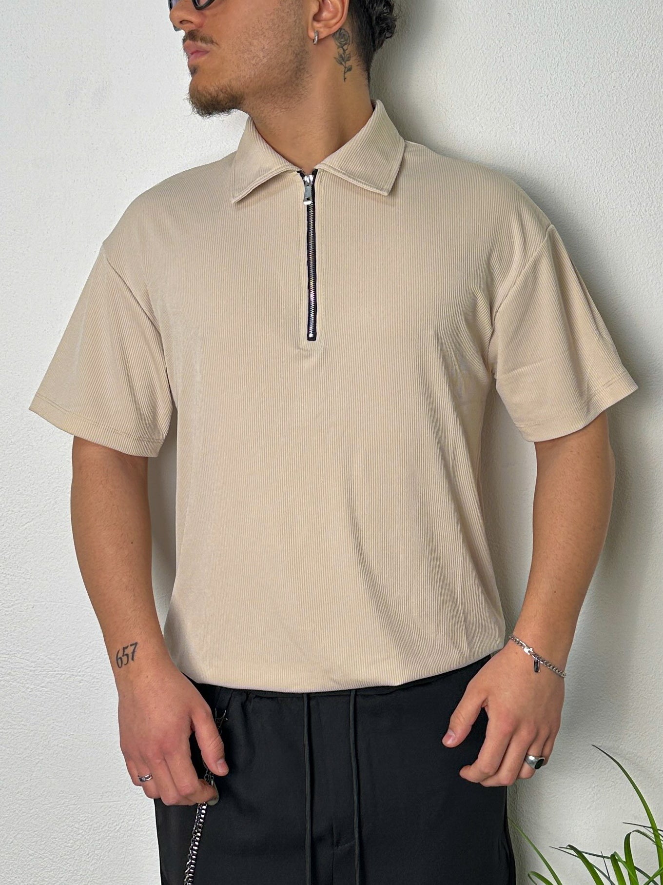 Polo Zippé Homme - Irnes