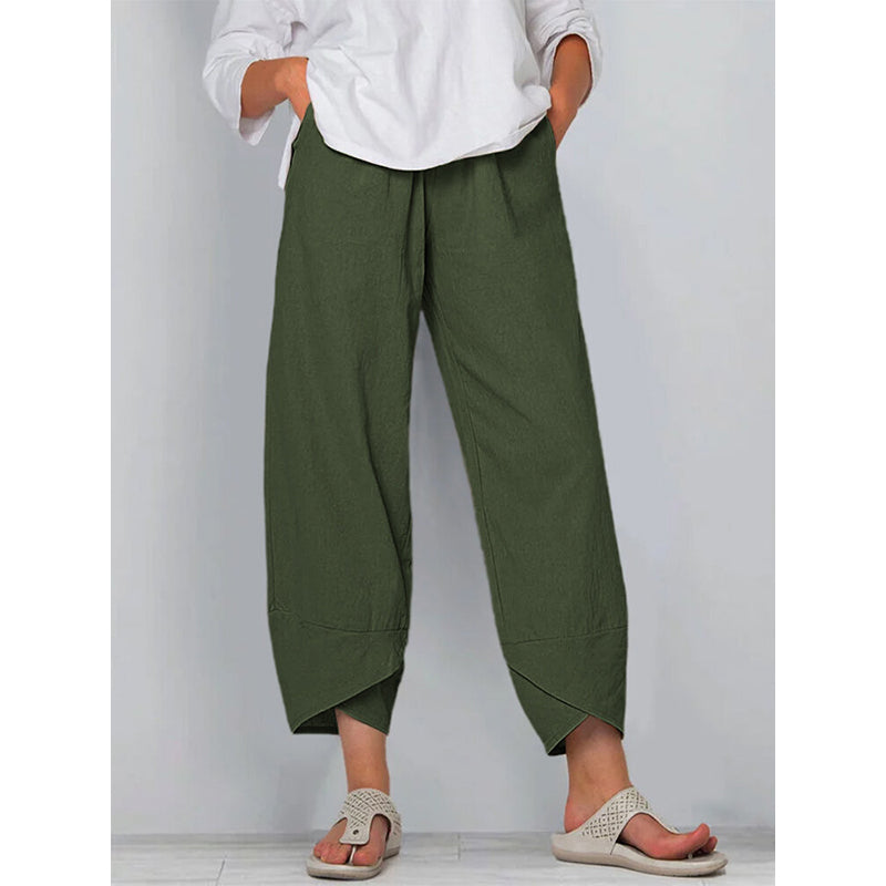 Pantalon en lin élégant - Linzee