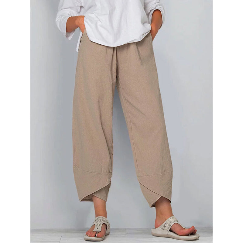 Pantalon en lin élégant - Linzee